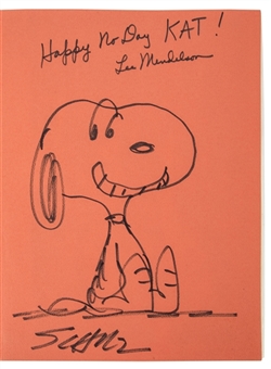 Lee Mendelson and Charles Schulz Dual Signed "Charlie Brown & Charlie Schultz"First Edition Book (Beckett)